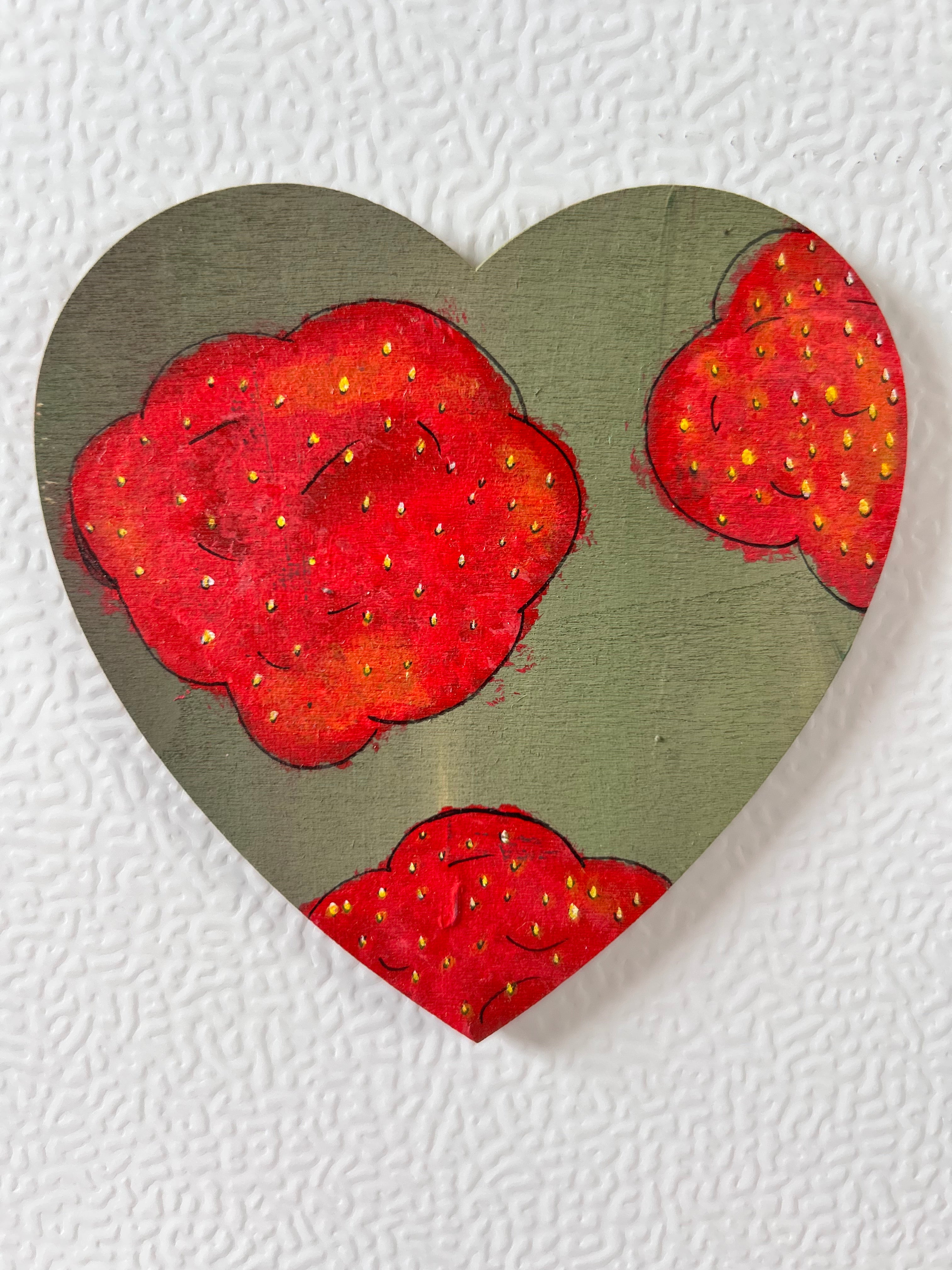 Strawberry Clouds Magnet