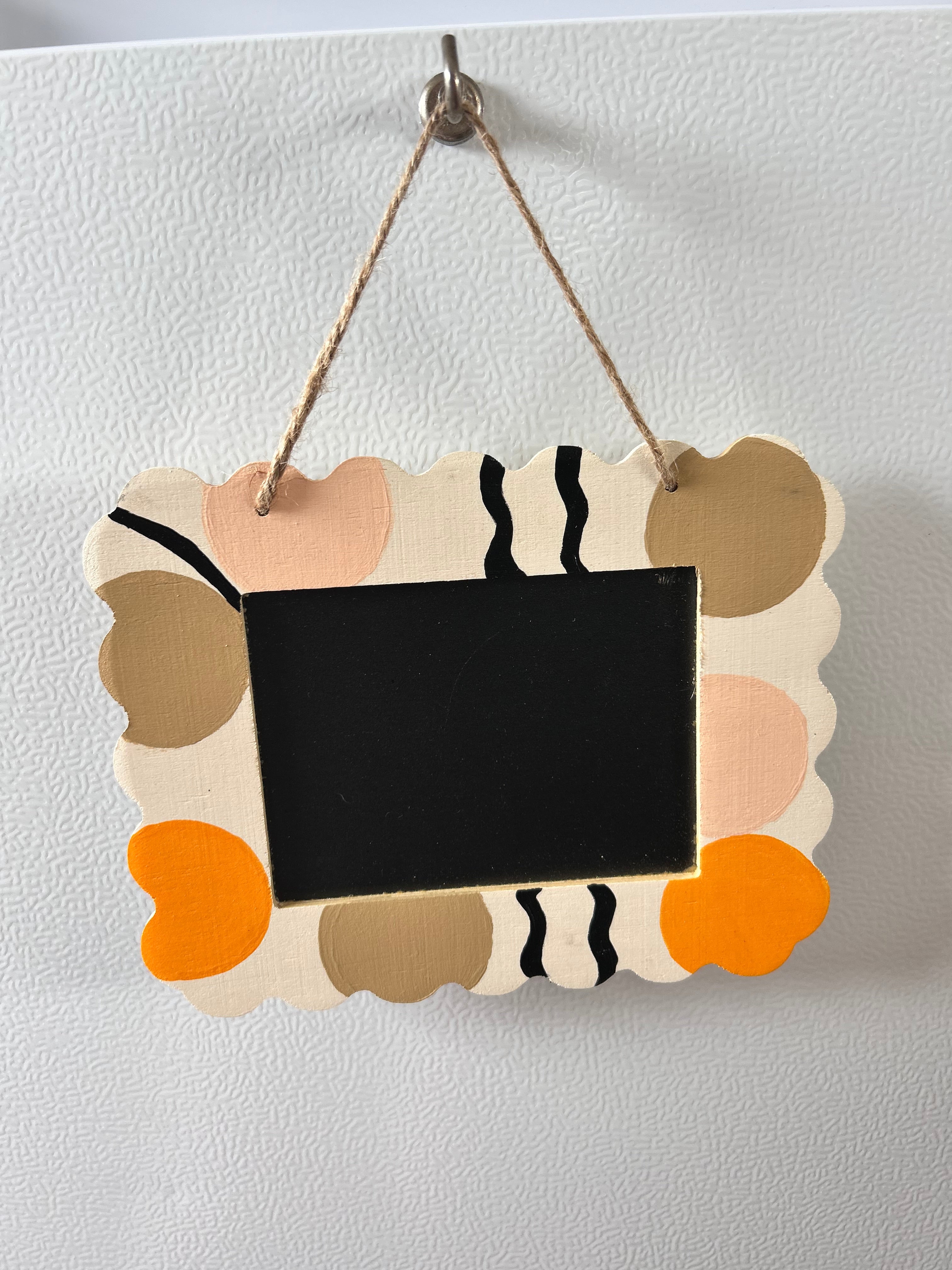 Hanging Hand Painted Chalkboard