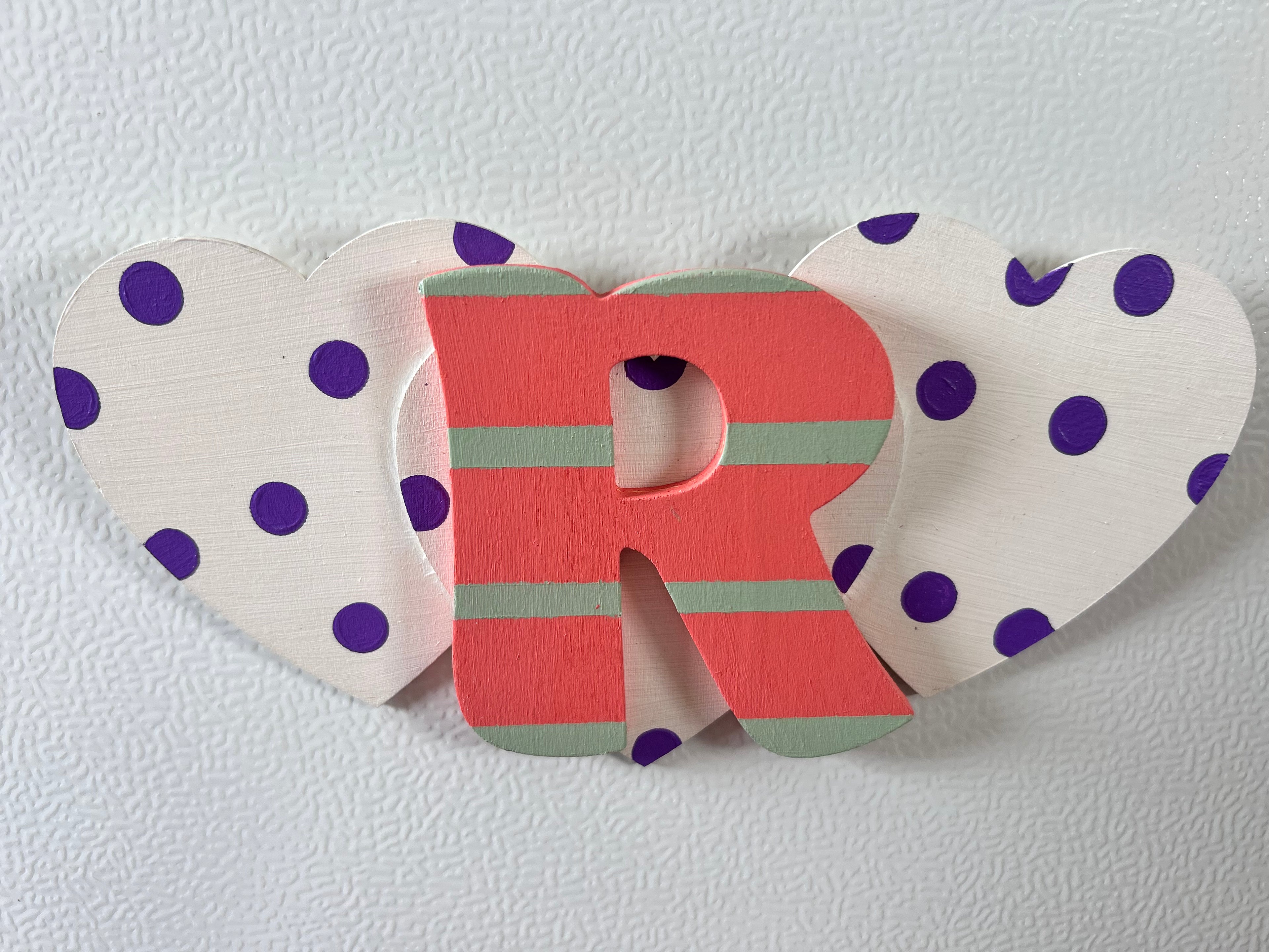Initial "R" Wall or Door Hanger